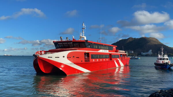 Tàu cao tốc Trưng Trắc tại Vũng Tàu